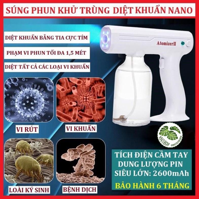 Súng phun khử khuẩn Phun sương diệt khuẩn tiệt trùng diệt khuẩn bằng tia UV KN121