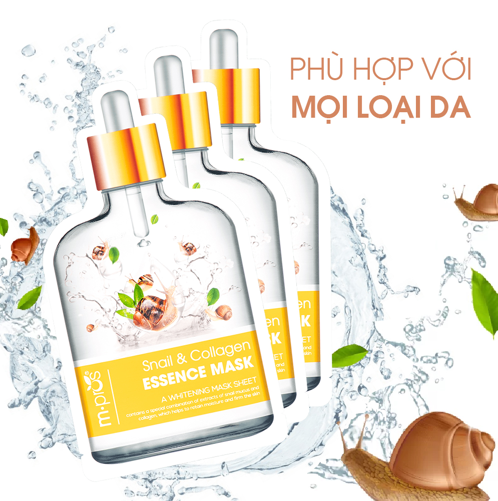 Mặt Nạ Dưỡng Trắng Da Cao Cấp M.pros