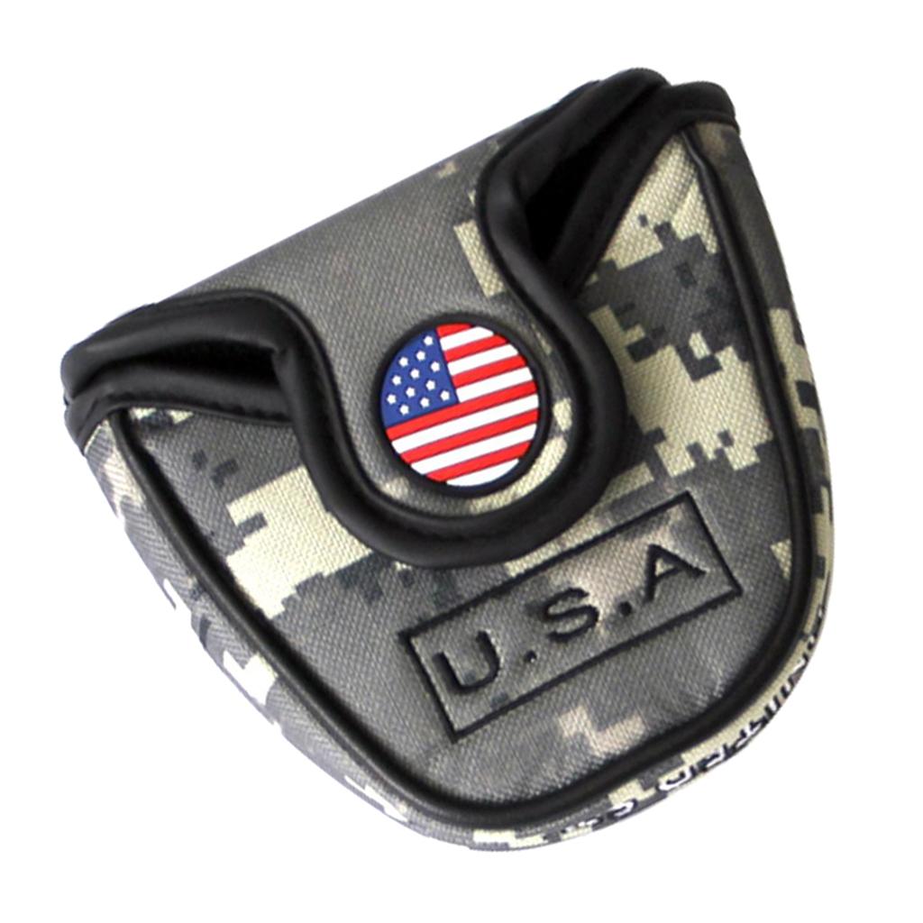 2Pcs Golf Head Cover Club Cover Protector Golf Head Guard Golf Accessories