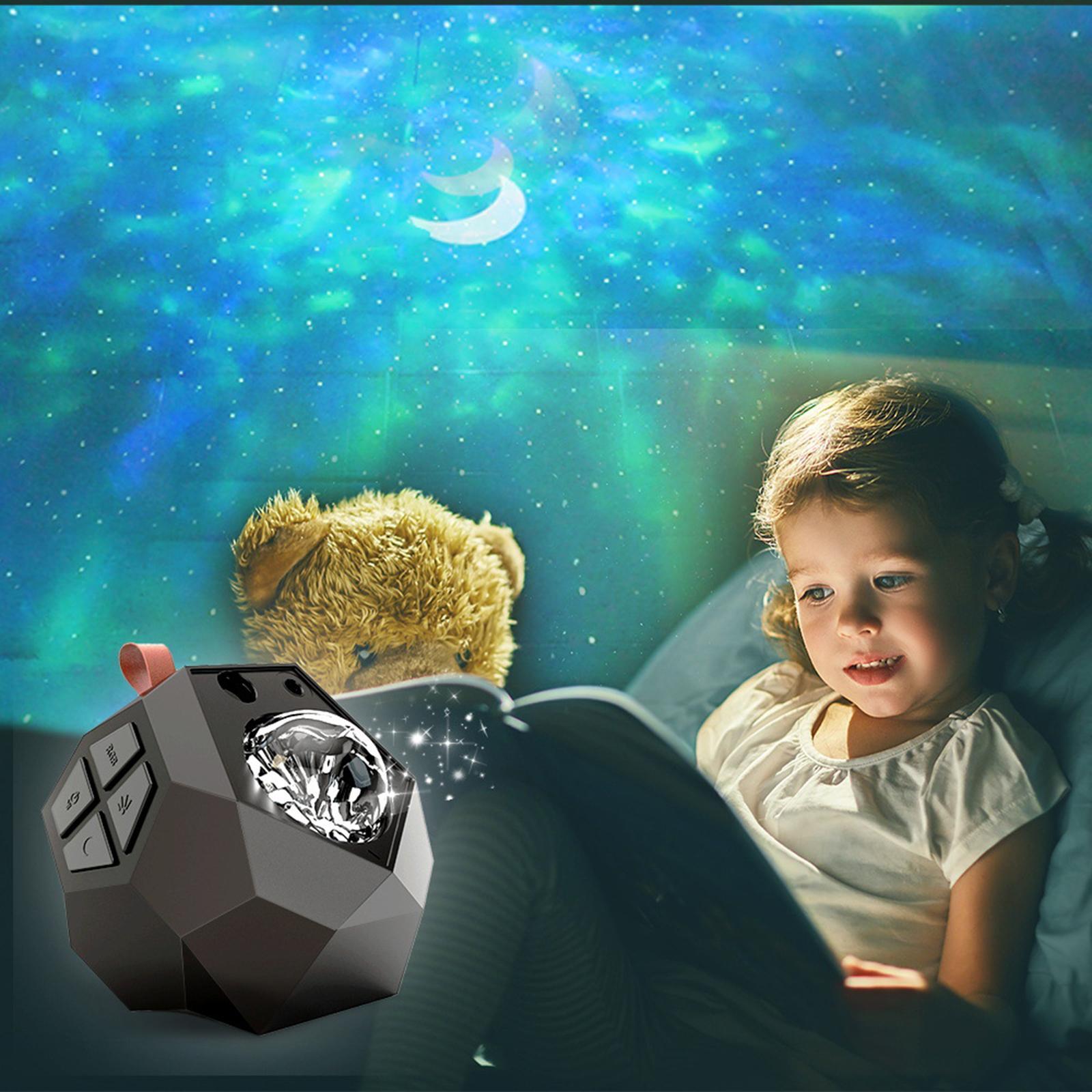 Starry Projector Star Night Light Sky Lamp with Music Speaker