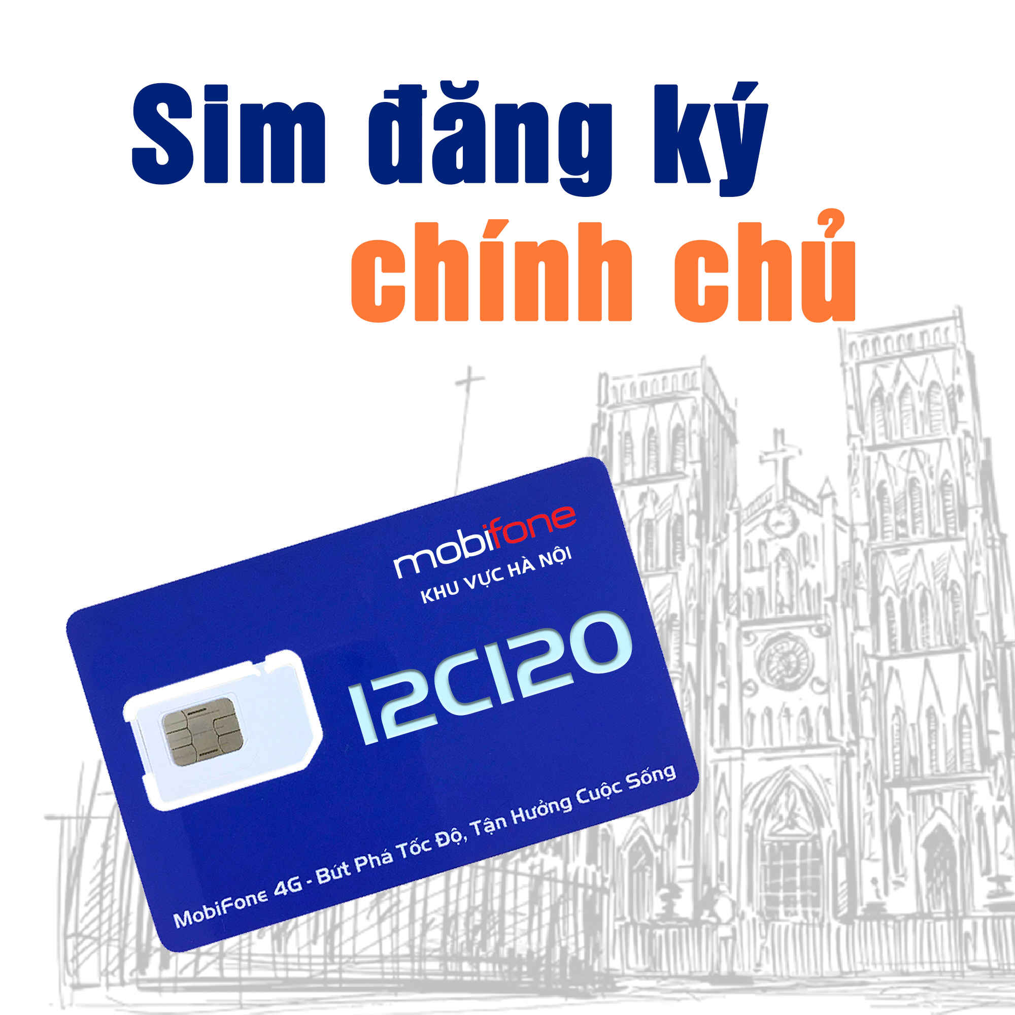 SIÊU SIM COMBO ƯU ĐÃI 12C120 MOBIFONE HÀ NỘI (HÀNG CHÍNH HÃNG)