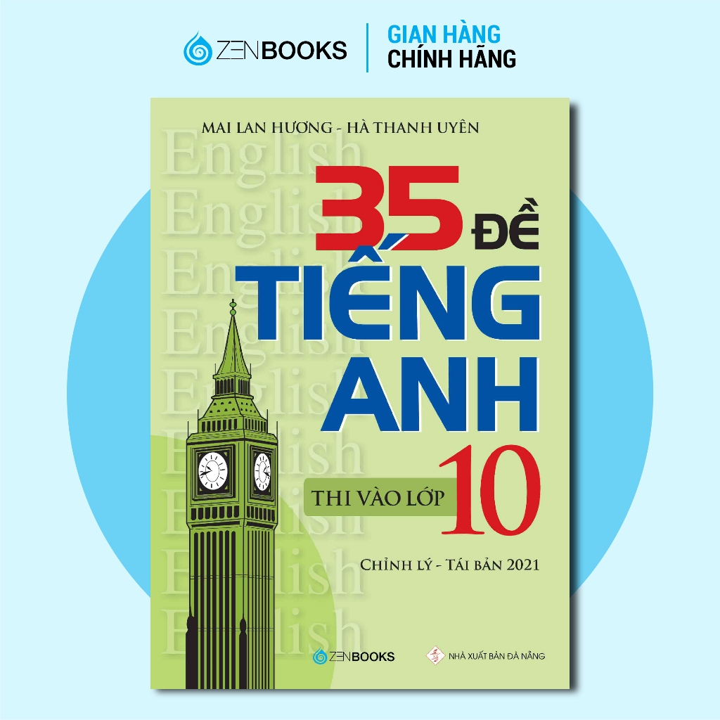 Sách - Combo 2 Quyển Đề Tiếng Anh Thi Vào Lớp 10