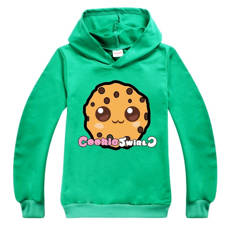 Bé Gái Bé Trai Áo Khoác Siêu Bánh Quy Xoáy C Áo Nỉ Dài Tay Áo Trẻ Em Quần Áo Game Áo Hoodie Kid Top Tee bộ Quần Áo Thể Thao