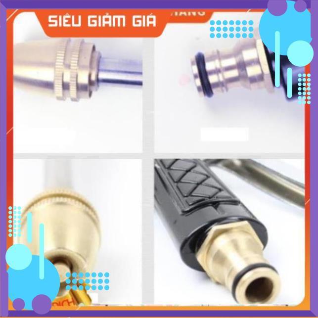 Vòi phun nước rửa xe tưới cây tăng áp thông minh giãn nở khi sử dụng 318709