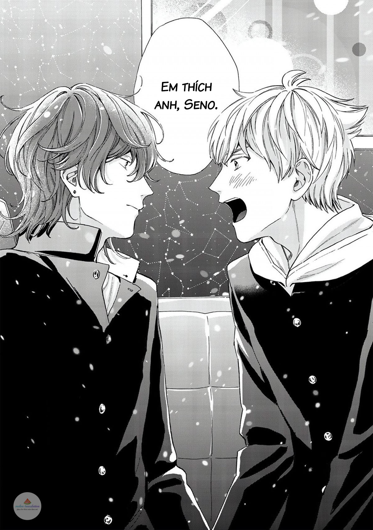 ngôi sao hạng nhất được vẽ bằng nụ hôn chapter 3 34