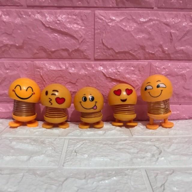 Combo 200 bộ thú nhún emoji  K5 in 1