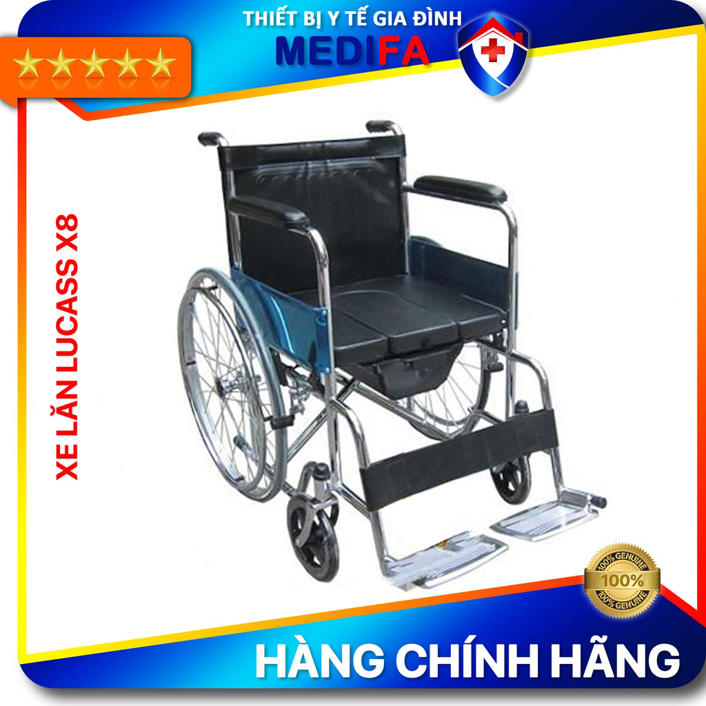 Xe lăn có bô LUCASS X8