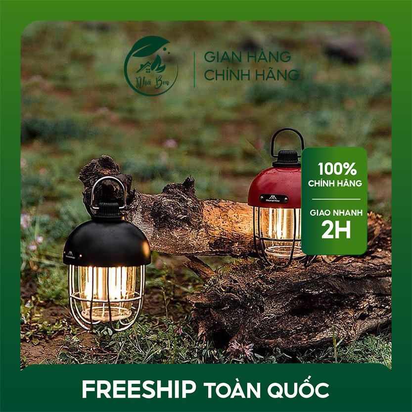 Đèn LED treo lều Cắm Trại Mountainhike 2 màu đỏ - đen
