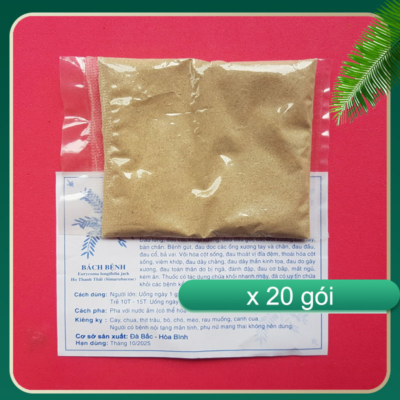 Combo 20 gói Đông y gia truyền Hòa Bình chuyên xương khớp gút thoát vị đĩa đệm