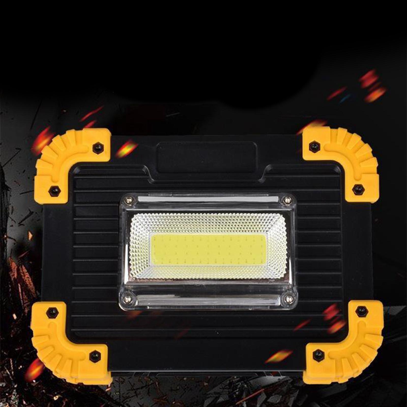 Waterproof 30W COB LED Work Light LAMP USB Outdoor Camping Lamp