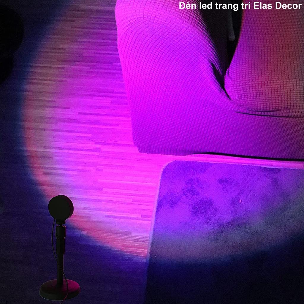 Đèn Hoàng Hôn, Rose Sunset Đổi Màu, Đèn Cầu Vồng, Mặt Trời Livestream