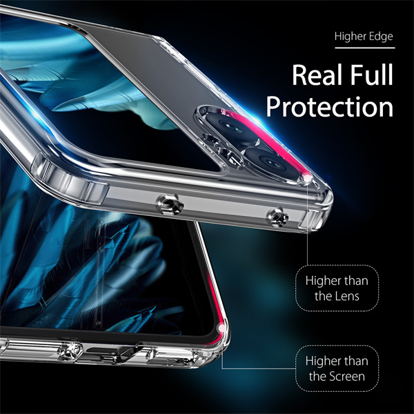 Ốp lưng trong dành cho OPPO Find N2 Flip DUX DUCIS Clin Series Clear - Hàng Chính Hãng