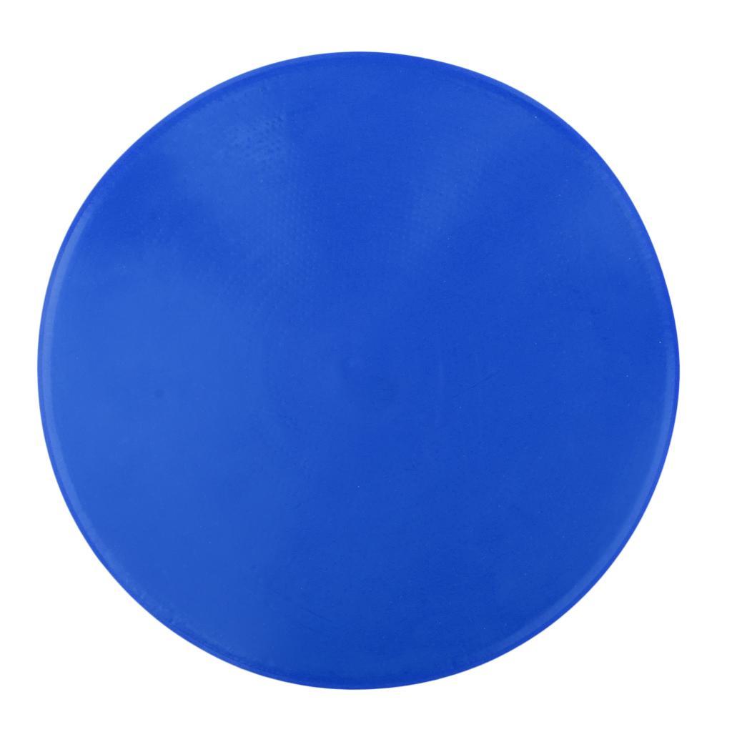 5X Sports Spot Markers Flat Field Cones Soccer Basketball Floor Spots Blue