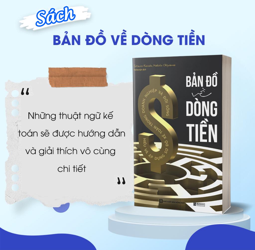 Sách - Bản đồ về dòng tiền: Hiểu và áp dụng sơ đồ kế toán trong doanh nghiệp và đời sống