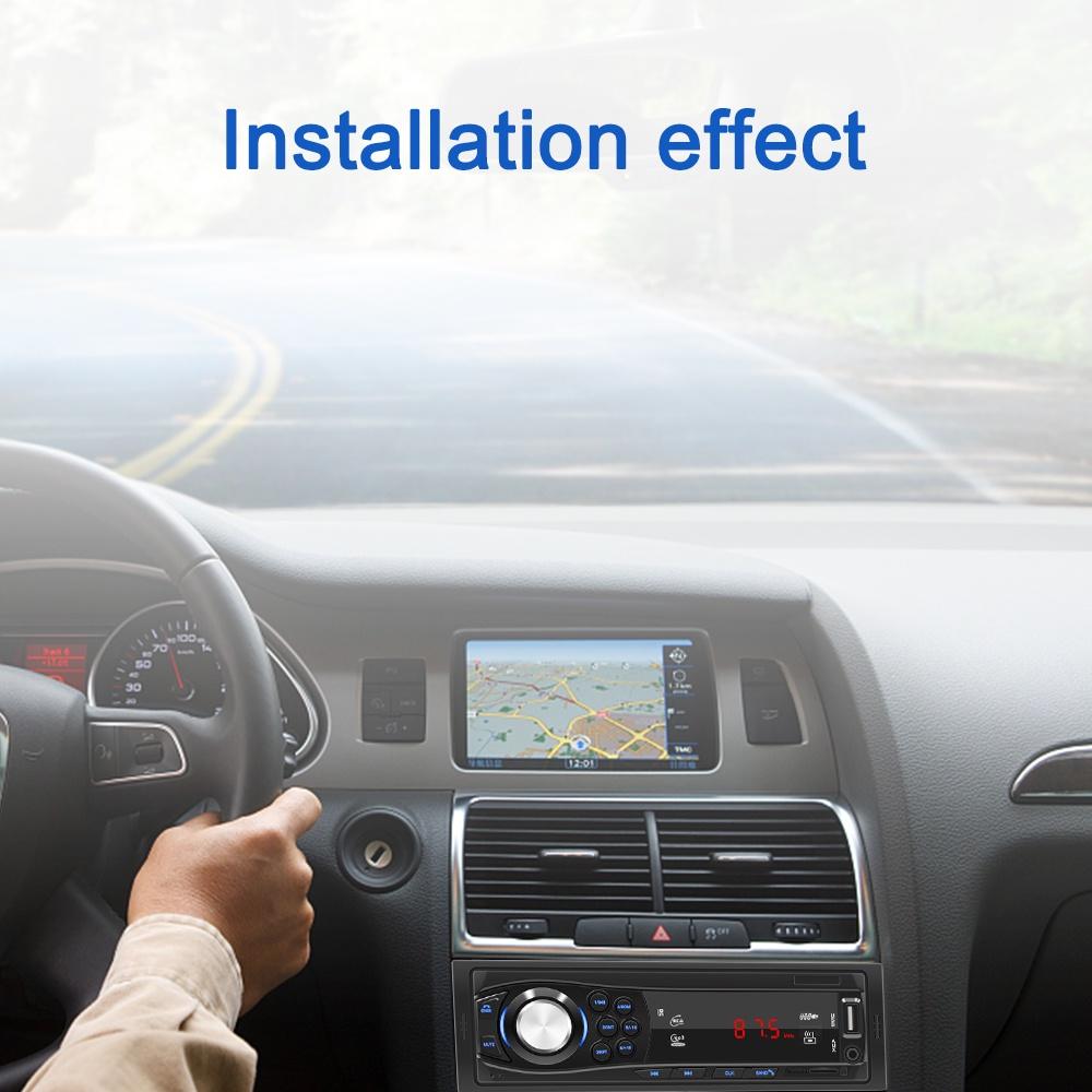 Máy Nghe Nhạc Mp3 12v Usb / Sd / Aux-In Bluetooth 1din Cho Xe Hơi