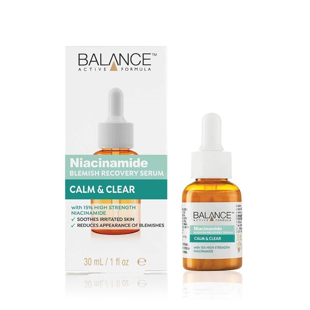 Tinh Chất Giảm Mụn Mờ Thâm Balance Active Formula Niacinamide Blemish Recovery Serum 30ml - JESS SHOP