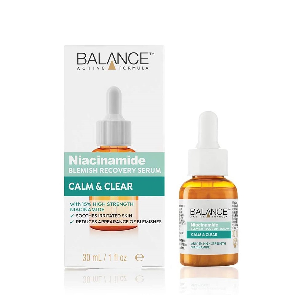 Tinh Chất Giảm  Mụn Mờ Thâm Balance Active Formula Niacinamide Blemish Recovery Serum 30ml - JESS SHOP 