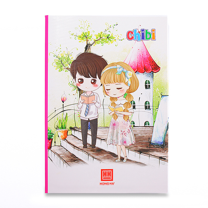 Vở 4 ly ngang 200 trang South Star Chibi Hồng Hà - 0746