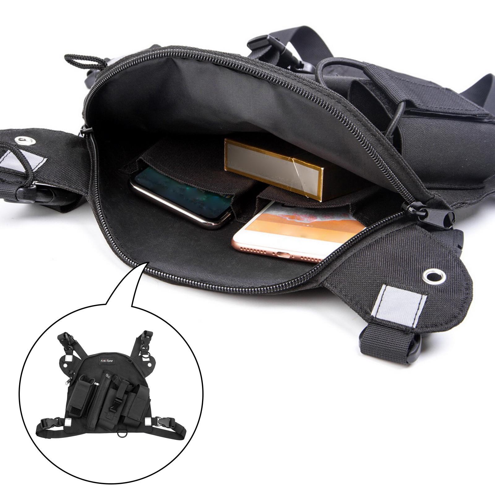Talkies Radio Chest Harness Radio Chest Harness Bag for Hiking Adults