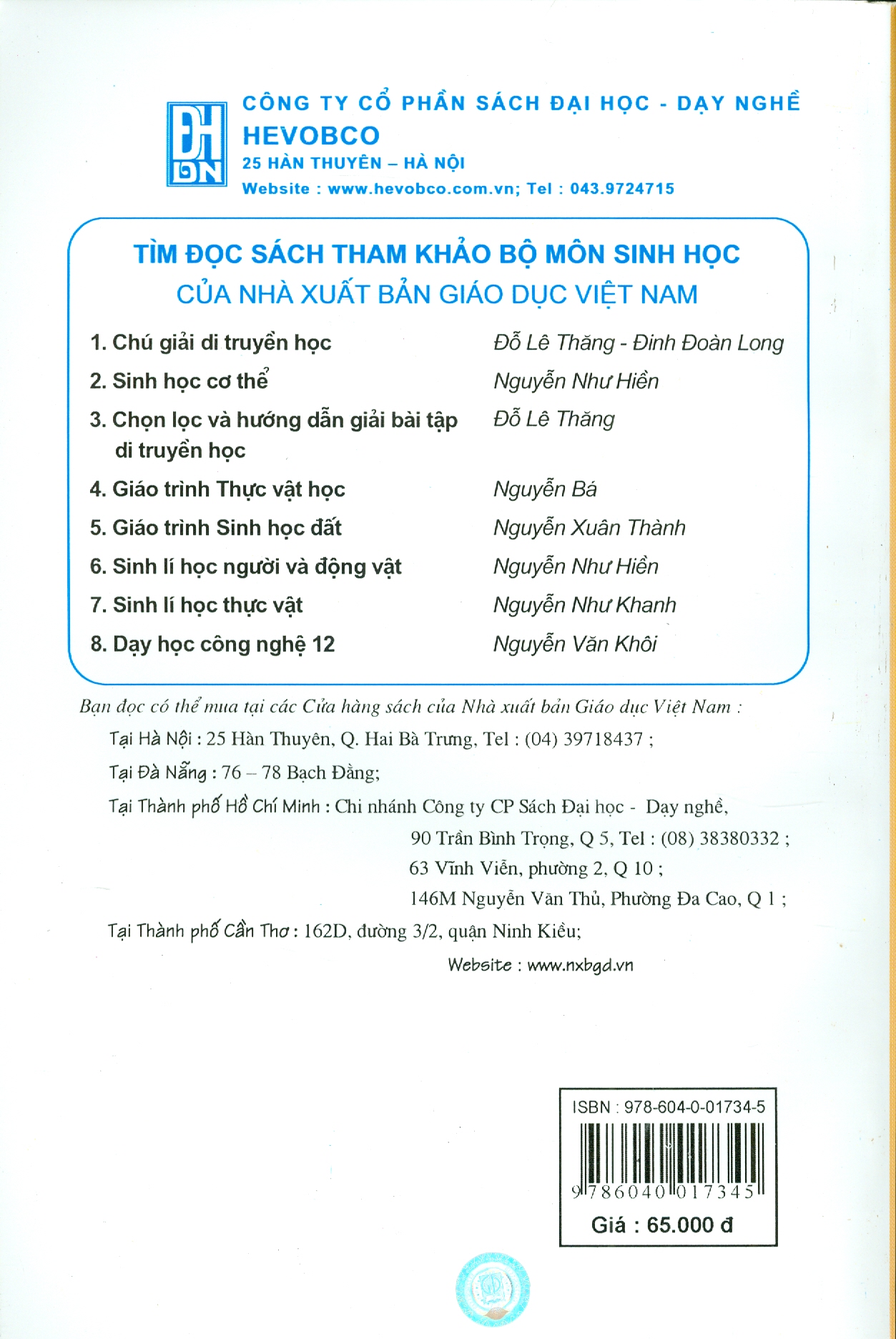 Cơ Sở Sinh Học Phân Tử