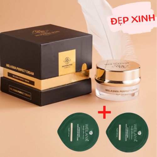 Kem Nám Huyền Phi MELASMA PERFECT Cream Tặng Kèm Gội (Xả) Mini Weilaiya Ngẫu Nhiên