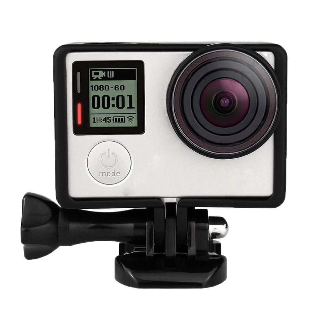 Shockproof Camera Case+UV Lens Cover +Lens Protective Cover for 4