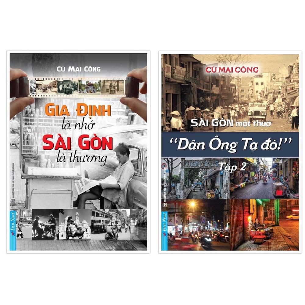 Hình ảnh Combo Gia Định Là Nhớ, Sài Gòn Là Thương + Sài Gòn Một Thuở - Dân Ông Tạ Đó! Tập 2 - Bản Quyền