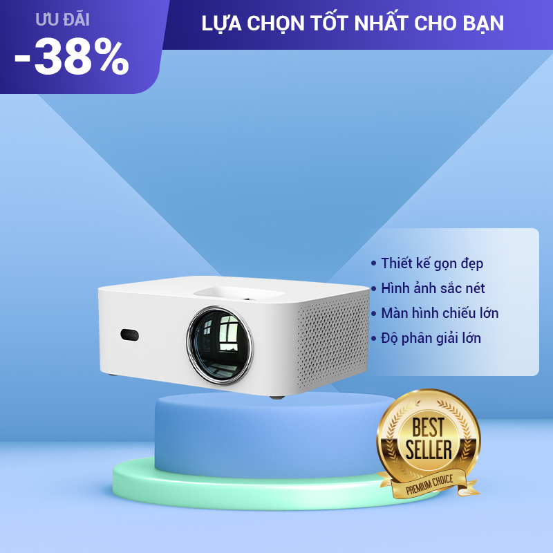 Thiết Bị Máy Chiếu Hiện Đại, Độ Phân Giải Và Âm Thanh Lớn, Khả Năng Kết Nối Đa Dạng, Nhiều Thiết Bị Đi Kèm