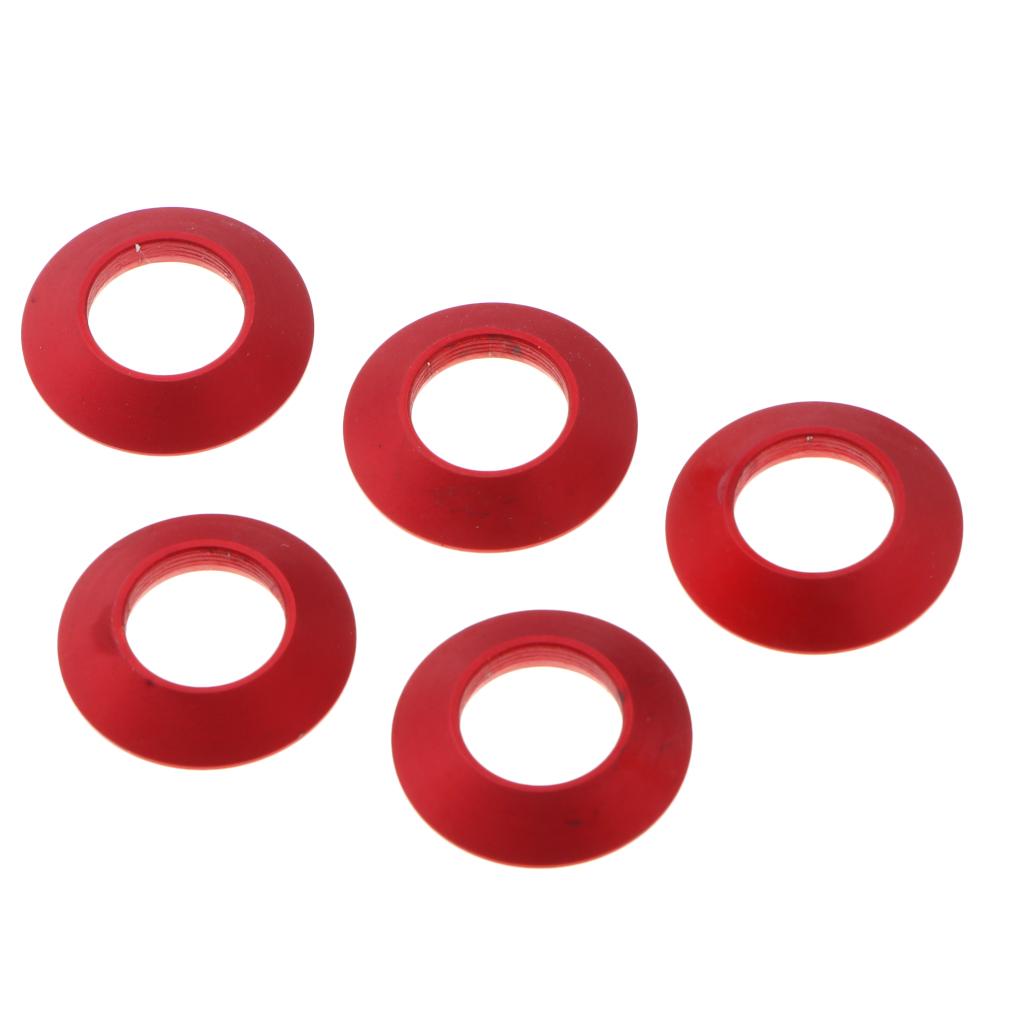 5pcs Aluminum Winding Check DIY Fishing Rod Decorative Ring