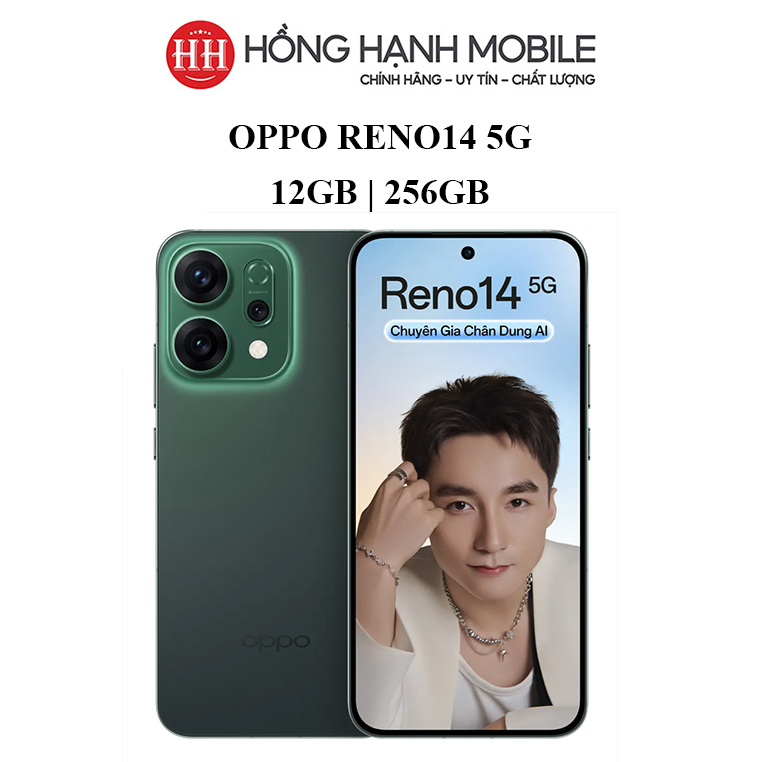 Điện Thoại Oppo Reno14 5G 12GB/256GB - Hàng Chính Hãng