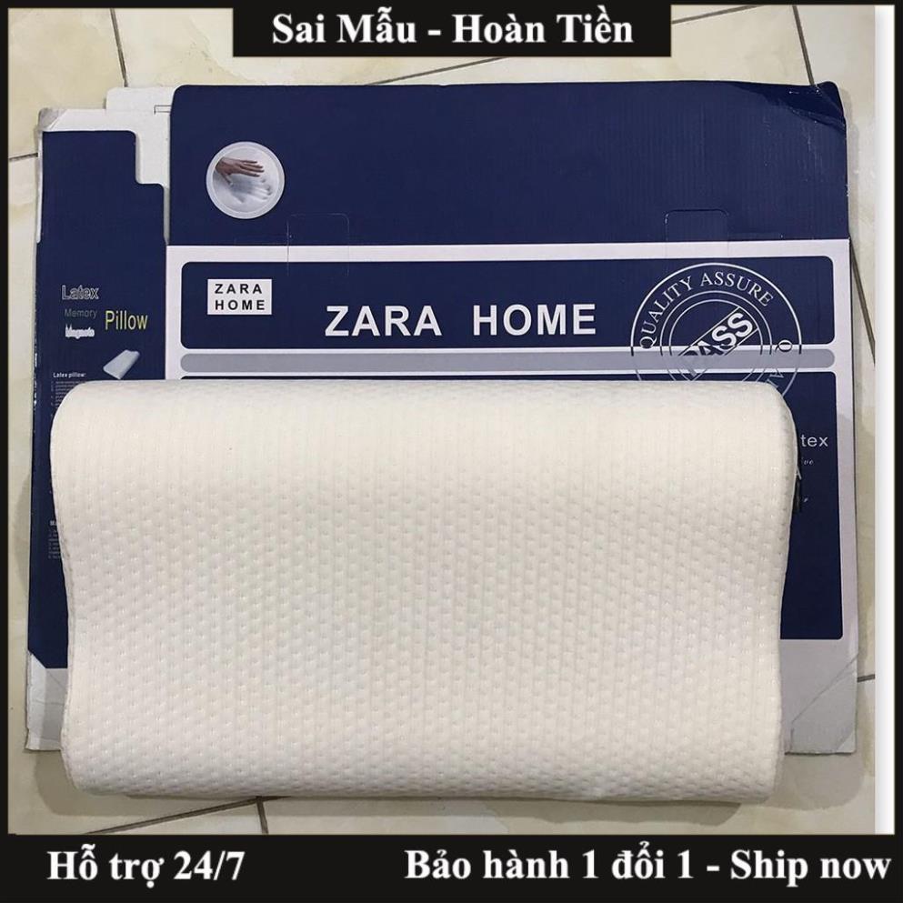 ️Gối cao su non Zara Home Nhật Bản cao cấp - Giảm Đau Mỏi Cổ Ngủ Sâu Giấc Ngủ Dài - 100% Làm Từ Cao Su Thiên Nhiên