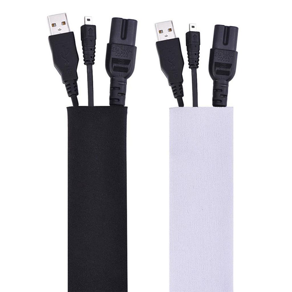 80inch Neoprene Cable Management Sleeves    Organizer DIY