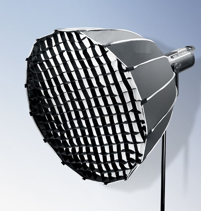 SOFTBOX PARABOLIC THAO TÁC NHANH TRIOPO KP2-120 NGÀM BOWEN, GRID TỔ ONG HÀNG CHÍNH HÃNG