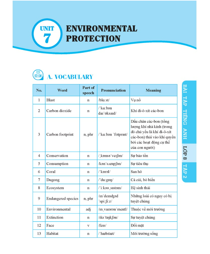 Sách - GLOBAL SUCCESS - Bài tập tiếng anh lớp 8 Tập 2 (có đáp án)