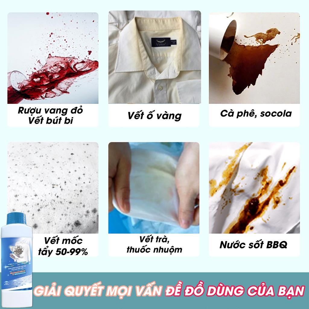 Bột tẩy vết bẩn đa năng Ximo tẩy trắng quần áo