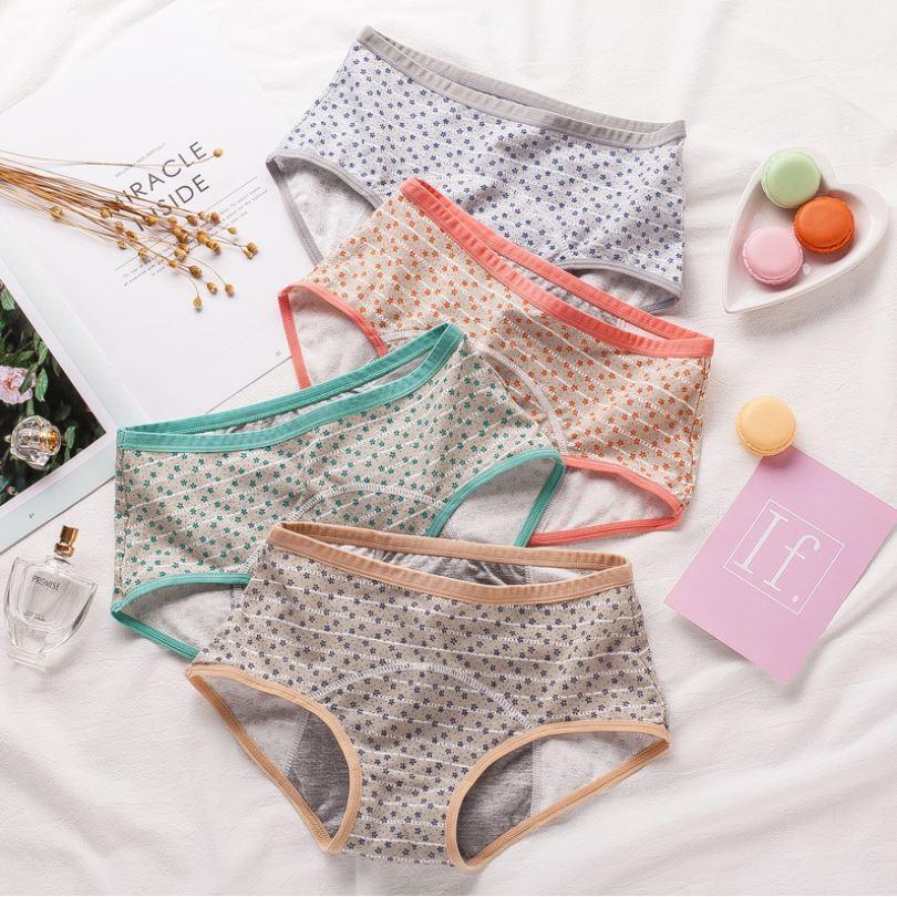 Quần Lót Chống Tràn Nguyệt San Hoa Nhí P242