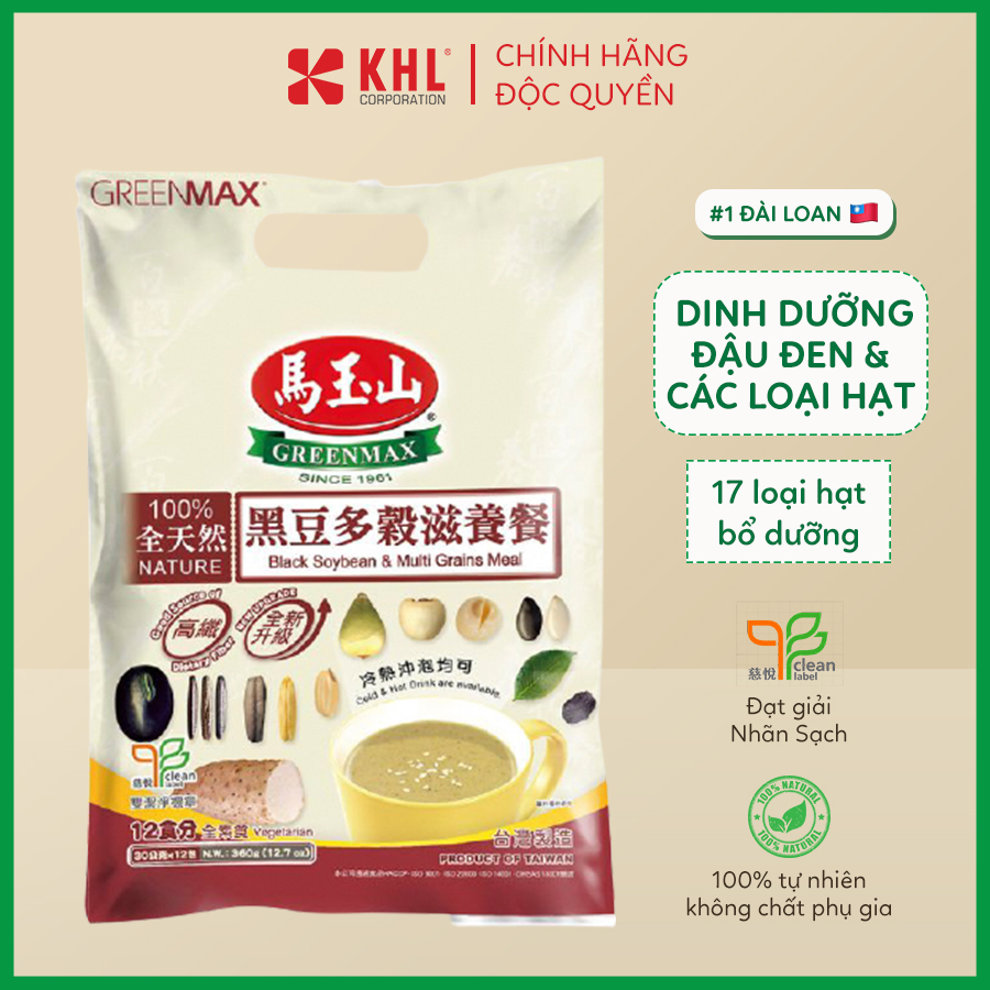 BỘT DINH DƯỠNG ĐẬU ĐEN VÀ CÁC LOẠI HẠT