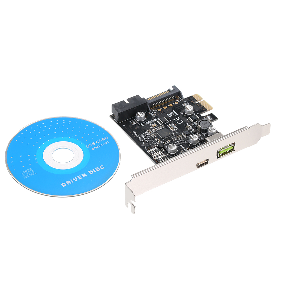 Thẻ Mở Rộng PCI-E Sang USB 3.1 Loại C Sạc Nhanh Với Thẻ Điều Hợp 19pin Gen1 5g PCI-Express