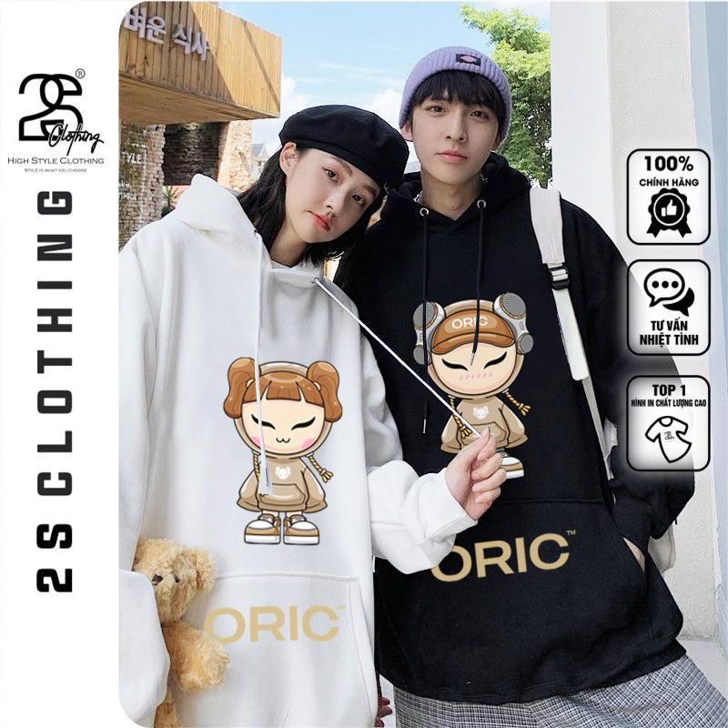 Áo Hoodie Nữ Form Rộng In Hình Oric x 2s Clothing Hoddie Nam Nỉ Bông Ấm Áp Dày Dặn In Hot Trend Áo Đôi Nam Nữ TV5017