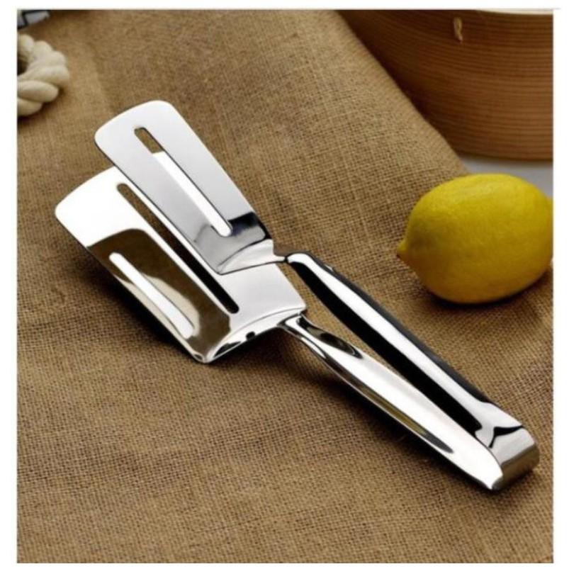 Kẹp Thức Ăn, Đồ Rán Bằng Inox Cao Cấp Tiện Dụng, Mẫu Mới 2021 ️ Inox 304 Không Han Gỉ, Chịu Nhiệt Cao