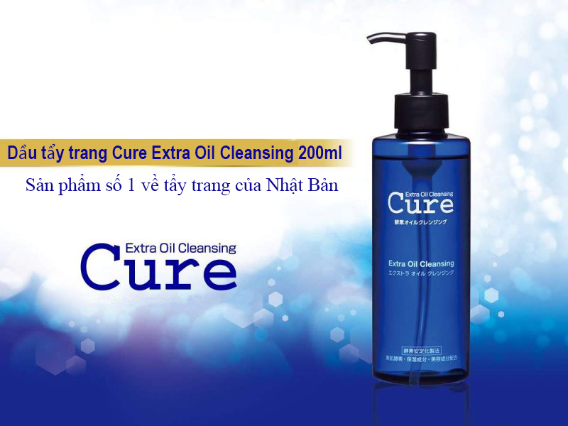 Dầu tẩy trang Cure Extra Oil Cleansing 200ml