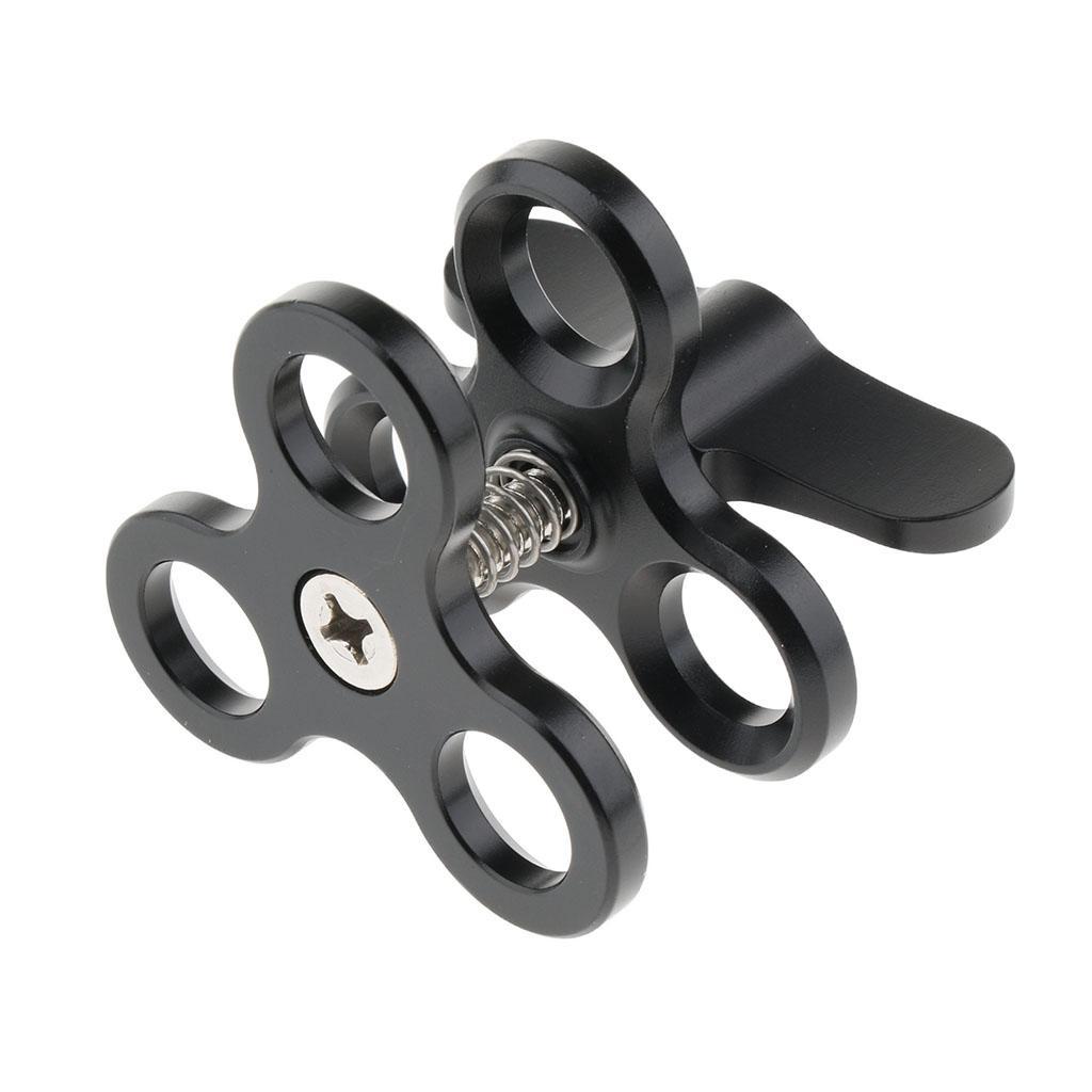 Underwater Diving Ball Connector Clamp Mount Arm For Vedio Light