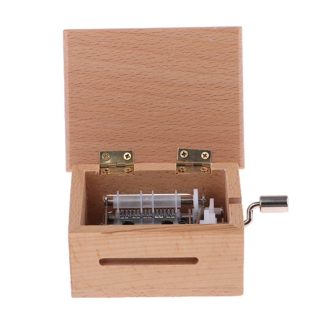 DIY Tune Hand Crank Music Box Movement + Hole Puncher + 7 Paper Tapes
