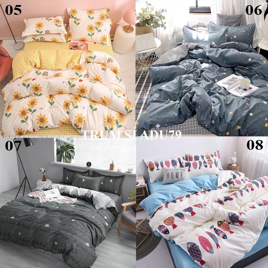 SET GA GỐI COTON KOREA NHẬP KHẨU, DRAP GIƯỜNG ĐẸP