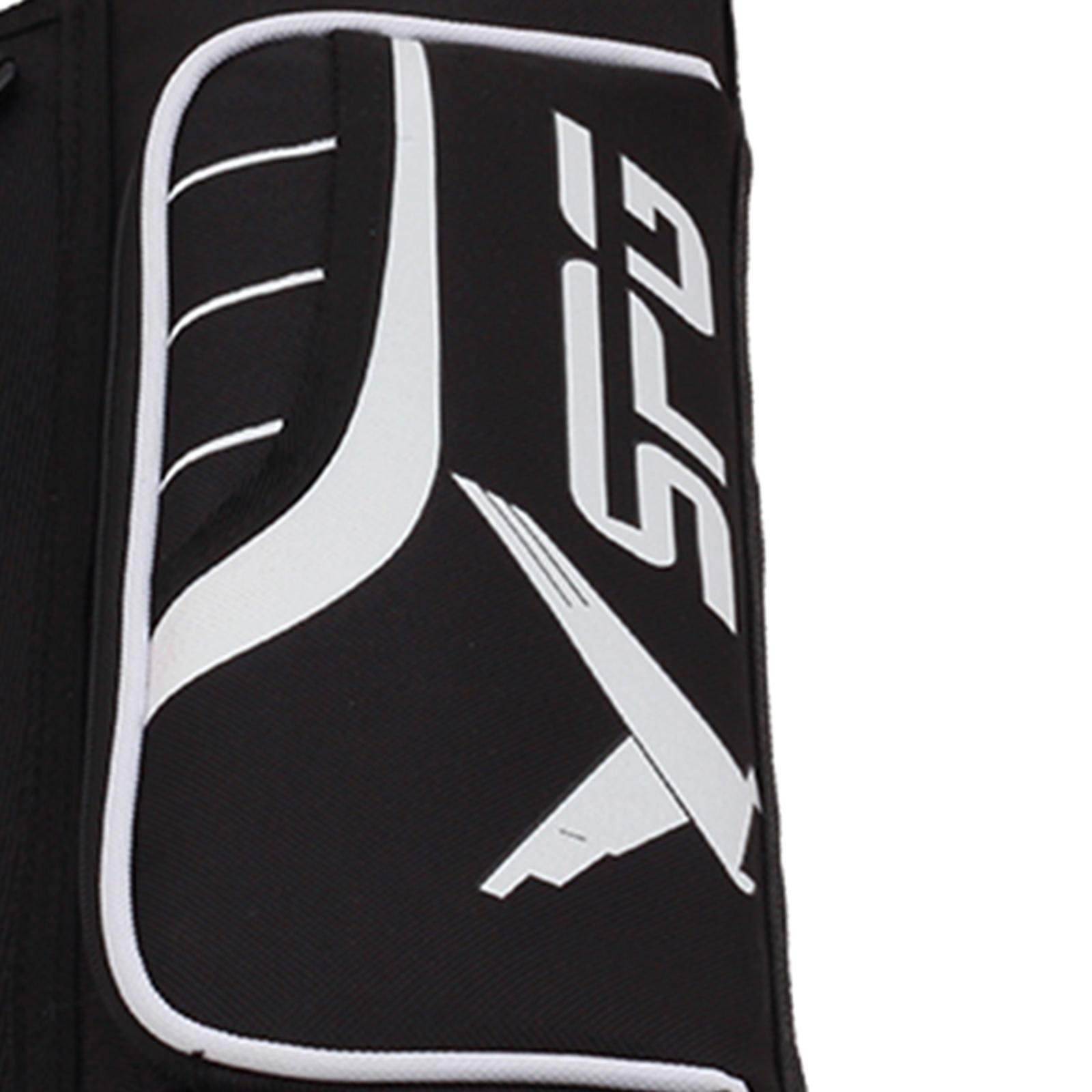 Quiver 3 Tubes Waist Hip Bag Belt Pouch Holder for Hunting Black