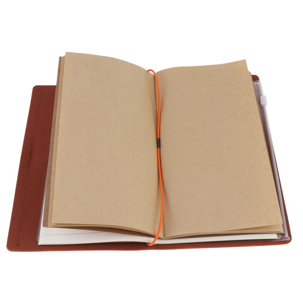Orange A6 Paper Size Notebook Portable Note Book for Painting, Diary