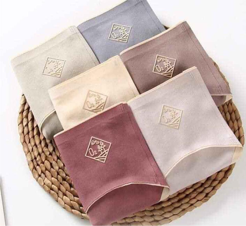 Combo 5 Quần lót cotton vừa cho người từ 48kg đến 60kg - Q38
