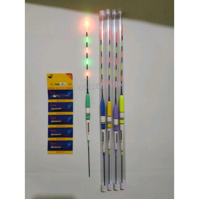 Combo hộp-phao+ phụ kiện câu đài đầy đủ