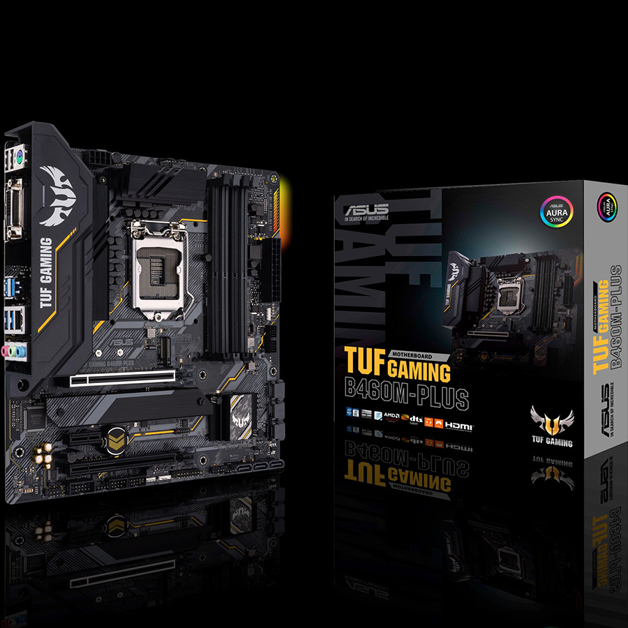 Bo mạch chủ - Mainboard Asus Tuf Gaming B460M-Plus