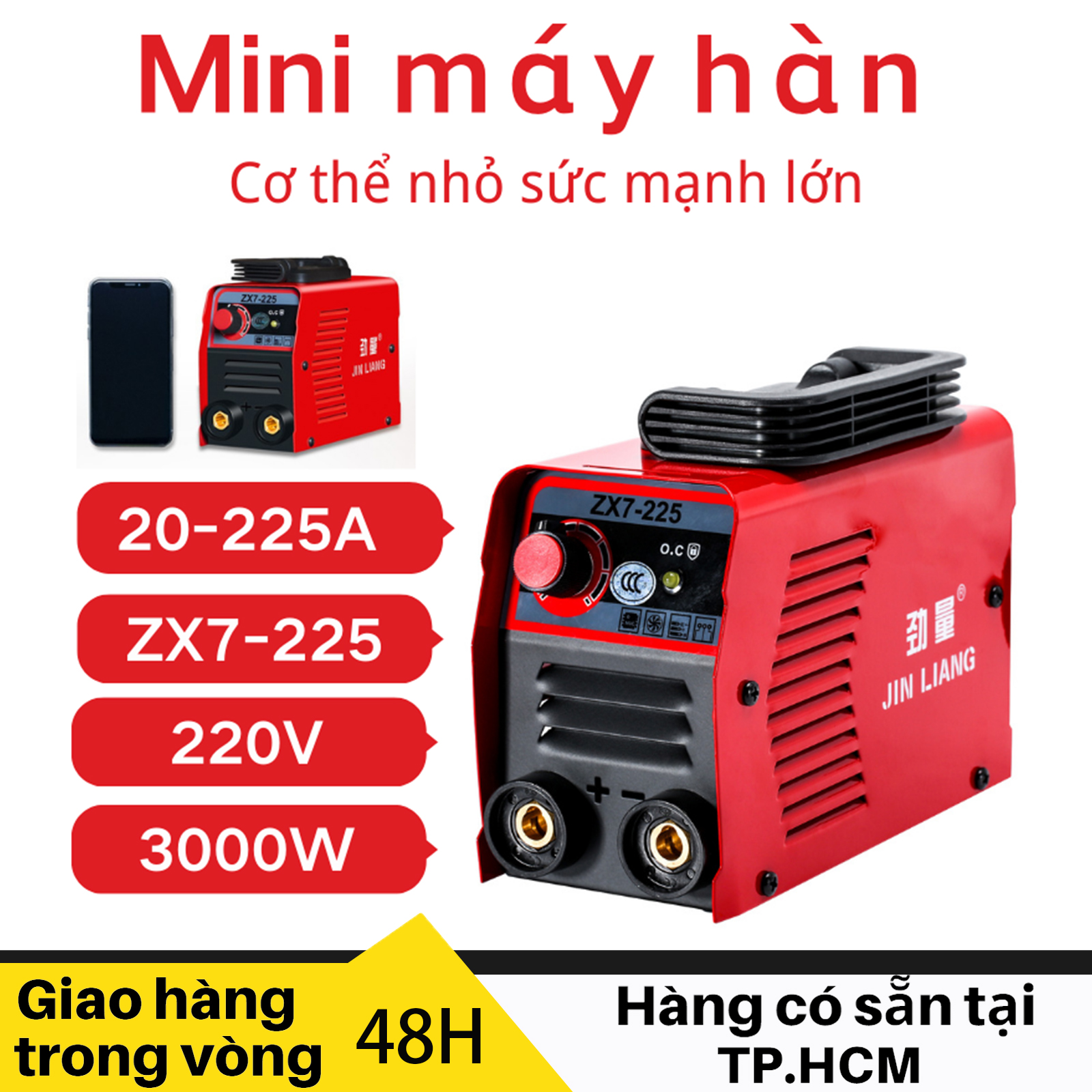 Máy hàn điện tử, máy hàn mini, máy hàn hồ quang Đầy đủ phụ kiện, hàng chính hãng